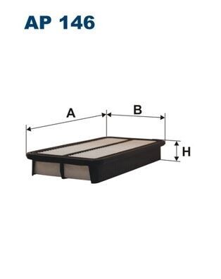 HAVA FİLTRESİ AVENSIS 2.0 D 99-03 CAMRY 2.5 V6 88-91 CARINA II 2.0 D 88-92