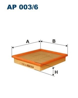 HAVA FİLTRESİ CHRYSLER VOYAGER / GRAND VOYAGER RG 2.5 CRD TURBODİESEL 142HP 02/01-12/08