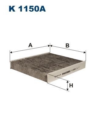 POLEN FİLTRESİ KARBONLU FOCUS II 1.4-1.6-TDCİ 2.0 TDCI 2004-2012 VOLVO S40 1.6D V50 2004-2012