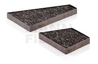 x KABİN FİLTRESİ VW PHAETON 3.2 V6 241HP 04/02-12/08