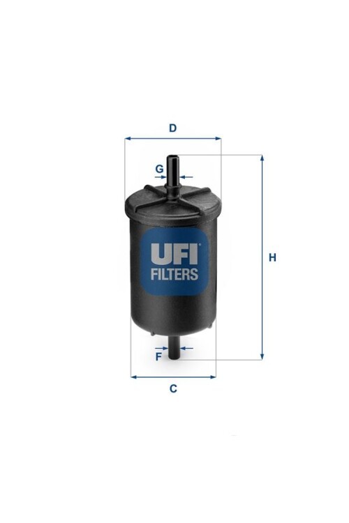 YAKIT BENZİN FİLTRESİ P106-P206-P207-P208-P301-P306-P307-P308-P406-P407-P508-P2008-P3008-P5008-C2- C3-C4-C5-C-ELYSEE-PARTNER-BERLINGO-EXPERT 1.0-1.1-1