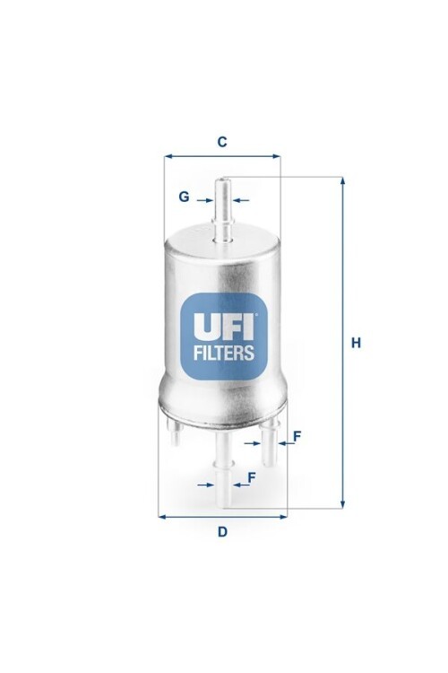 YAKIT FİLTRESİ CORDOBA-IBIZA-LEON-TOLEDO-OCTAVIA-CADDY-GOLF-JETTA-POLO-TOURAN 1.4-1.6 3 GİRİŞ OE