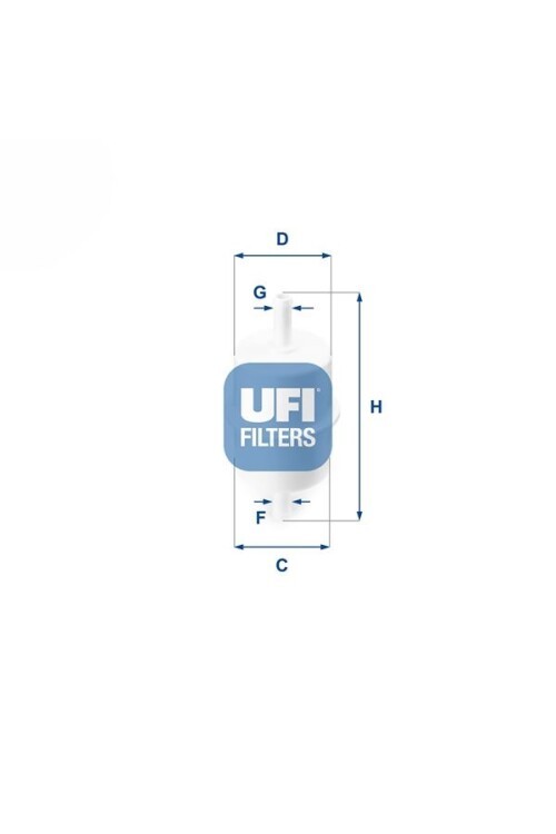 YAKIT FİLTRESİ IVECO DAILY III 99>07 NEW HOLLAND CASI IH 8MM