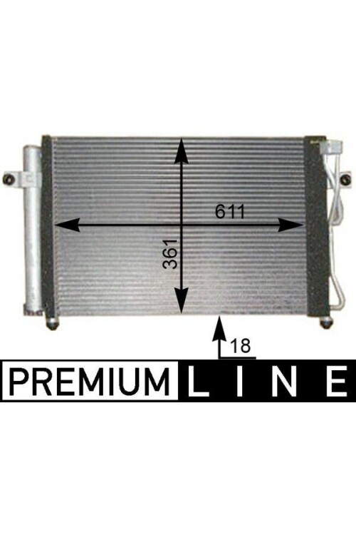 A/C-Kondensator HYUNDAI GETZ / CLICK