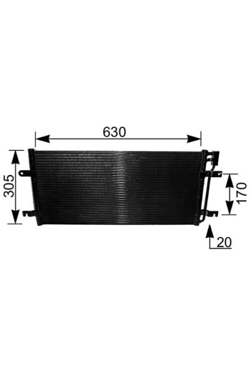 A/C-Kondensator VW TRANSPORTER T4