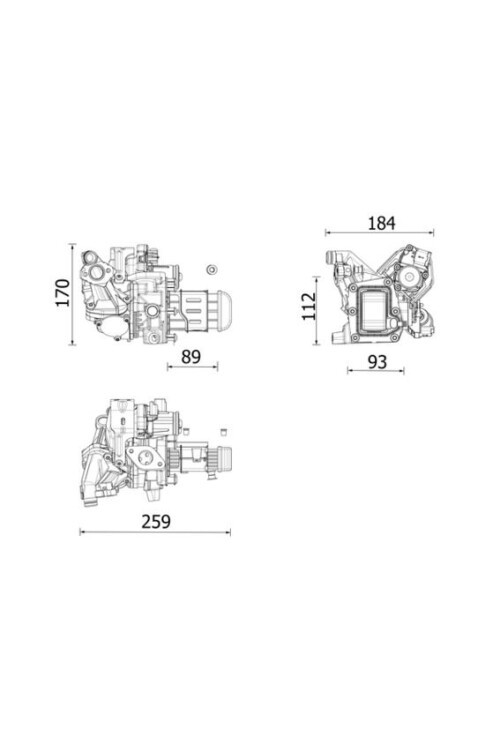 EGR VALFİ C4-C5-JUMPER-JUMPY-BOXER-508-5008-308-3008-KUGA II-MONDEO-FOCUS III 2.0 BlueHdi-TDCI