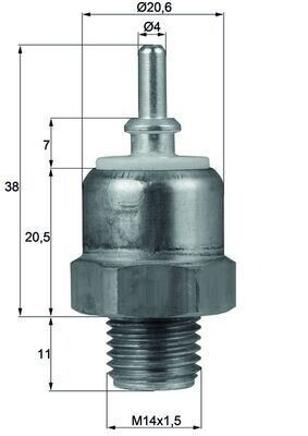 FAN MÜŞÜRÜ MERCEDES W201 W123 S123 E W210 S210 SLK R170