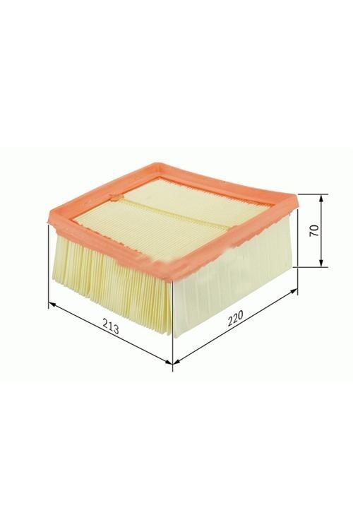 HAVA FİLTRESİ CORDOBA 02-09 - POLO 01- - IBIZA IV 02-09 - FABIA 00-08 1.4TDI-1.8T-1.8GTI-1.9TDI