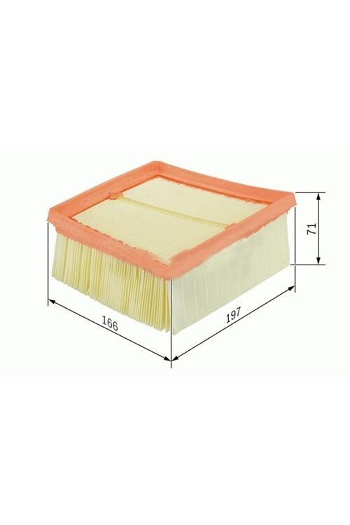 HAVA FİLTRESİ FIESTA VI 08 > BMAX 12 > TRANSİT COURIER 14 > CONNECT 13 >FORD ECOSPORT 13 >