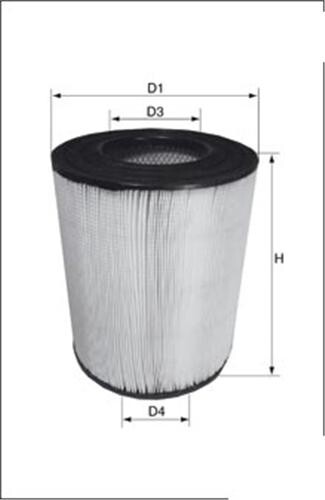 HAVA FİLTRESİ YENİ MODEL FATİH PRO HAVA FİLTRESİ DIŞ HP 2558 RADYAL C 291420-0