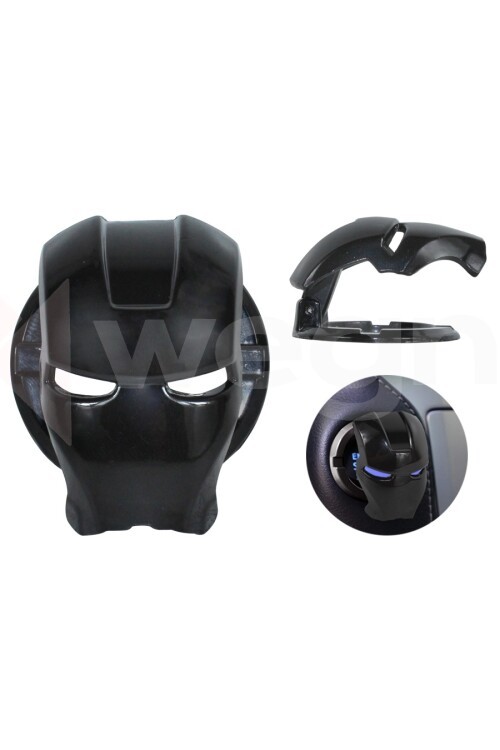 IRON MAN START STOP KORUYUCU KAPAK SİYAH