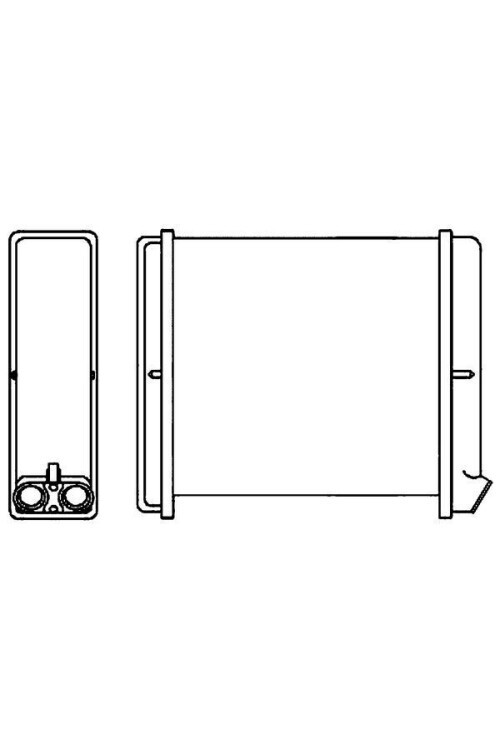 KALORİFER RADYATÖRÜ ASTRA F-CALIBRA A-VECTRA A 178x176x42