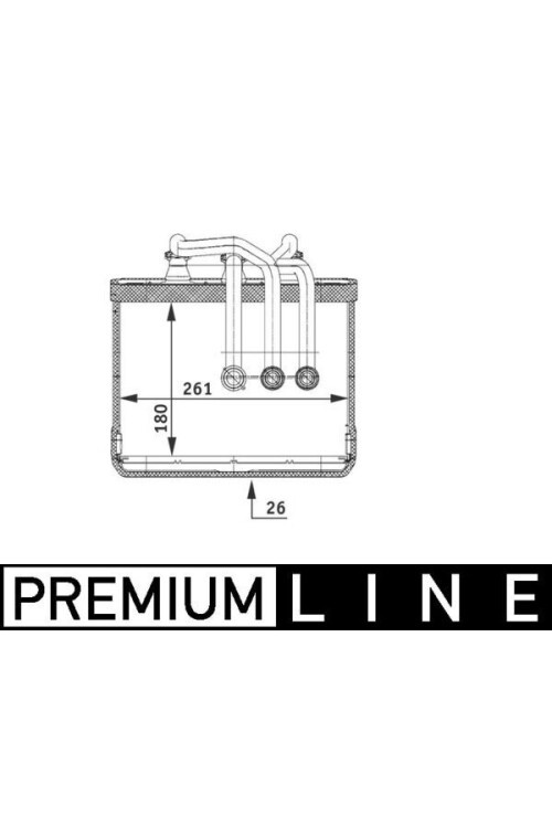 KALORIFER RADYATORU BMW E65 E66 PREMIUM LINE