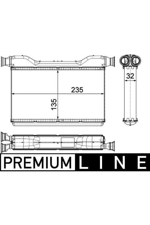 KALORIFER RADYATORU BMW F10 F01 F07 PREMIUM LINE