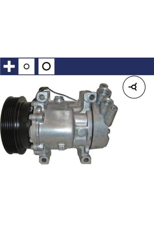 KLİMA KOMPRESÖRÜ CLIO I II SYMBOL 1.4-1.6 16V-1.5 DCI 01 >KNG 1.4-1.6 16V-1.5 DCI 97 > 125mm 6 KANAL