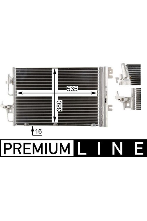 KLİMA RADYATÖRÜ ASTRA H-ZAFIRA B 1.4-1.6-1.8 Z14XEL-Z14XEP-Z16XEP-Z16XER-A16XER-Z18XE-Z18XER-A18XER