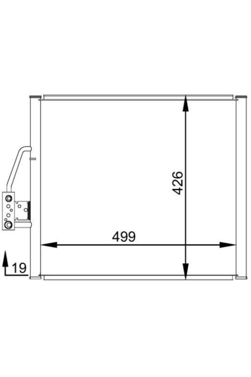 KLIMA RADYATORU BMW M47 N M57 N E46 E83