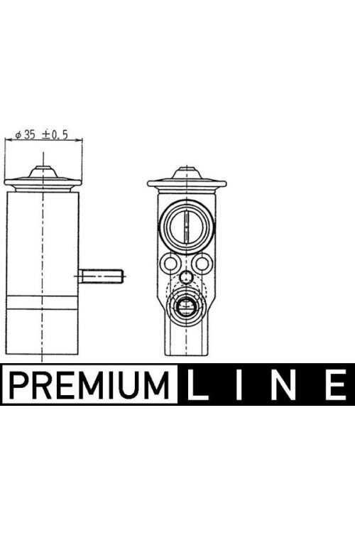 KLIMA VALFI EXPANSION MERCEDES W202 W210 R170 W638 W639 B901>B904 B906