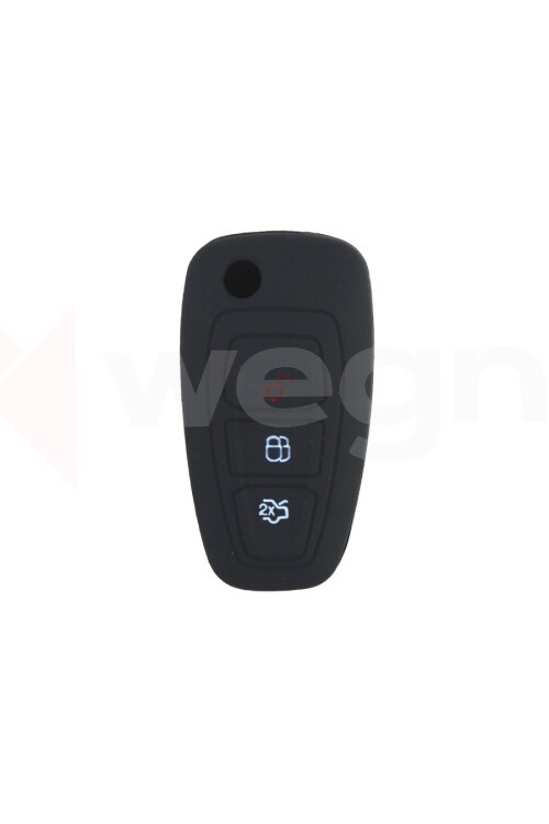 KONTAK ANAHTAR KUMANDA KORUYUCU KILIF SİLİKON FORD TRANSIT-MONDEO-FOCUS-RANGER-C MAX-S MAX SİYAH