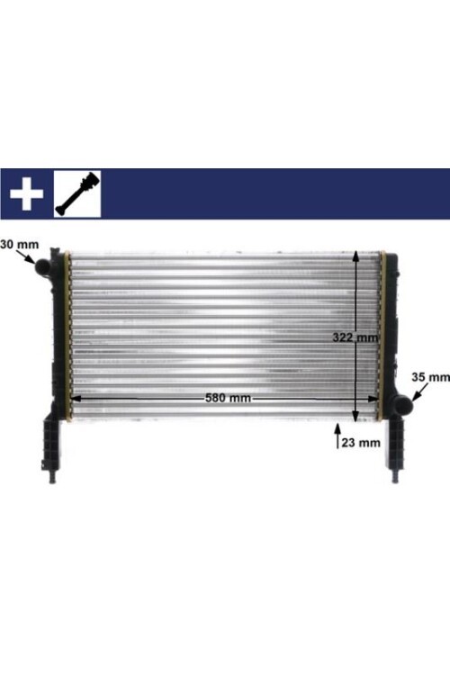 Kühlmittelkühler FIAT DOBLO