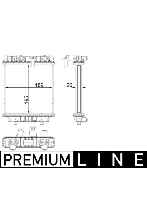 Kühlmittelkühler VW GOLF PASSAT ARTEON