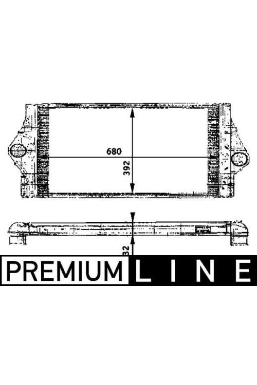 Ladeluftkühler RENAULT ESPACE / SAFRANE