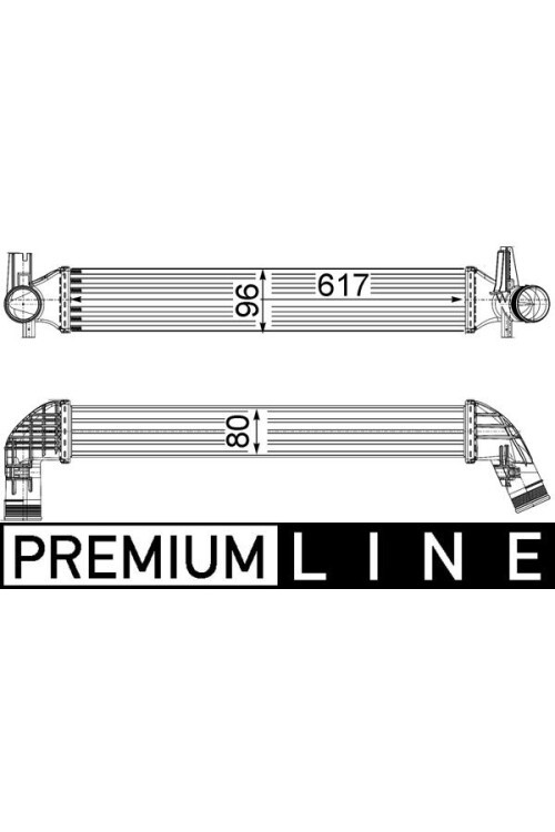 Ladeluftkühler SEAT IBIZA