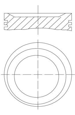 MOTOR PİSTON SEGMAN 0.50 VECTRA-ASTRA-CALIBRA-OMEGA-FRONTERA 2.0 C NE-NZ 86.50 011PI0007510186