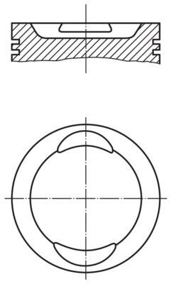 MOTOR PİSTON SEGMAN SEGMAN IBIZA 1.3İ 93-99 GOLF II 1.3 83-87 75.50mm