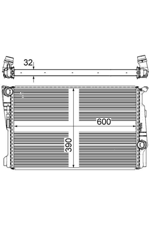 MOTOR SU RADYATORU MEKANIK SANZ. BMW F25 PREMIUM LINE