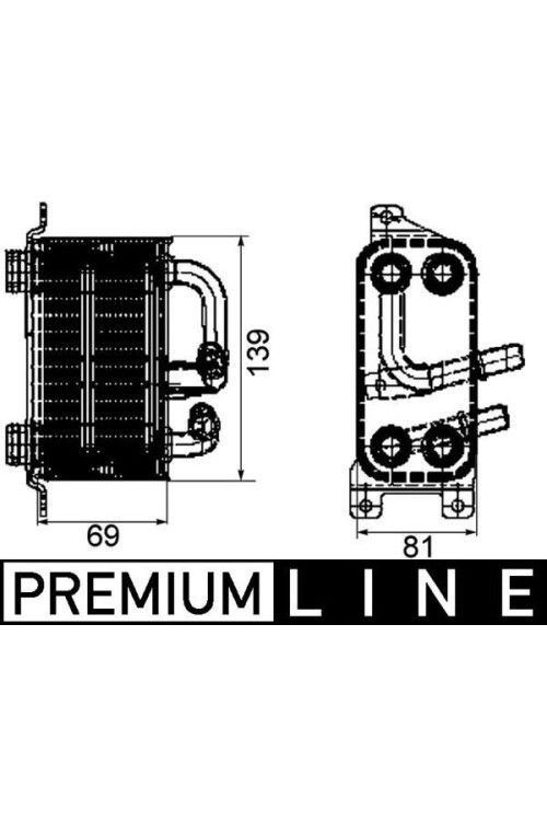 MOTOR YAG SOGUTUCU BMW M54 N62 E60 E63 E65 E66 PREMIUM LINE