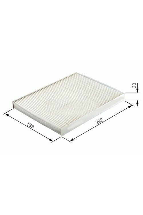 POLEN FİLTRESİ DİKDÖRTGEN ASTRA G 98-04 - ASTRA H 04-14 -ZAFIRA A 98-10 1.4-1.6-1.8-2.0T-16V