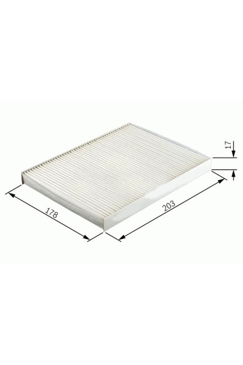 POLEN FİLTRESİ PANDA II 1.1-1.2-1.3 JTD 03 > KA II 08 > 500C 1.3D 09 > CU2026