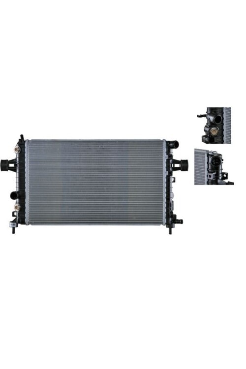 RADYATÖR BRAZİNG ASTRA H 1.2-1.4-1.8-ZAFIRA B 1.6 AC KLİMASIZ MEK 600x368x26