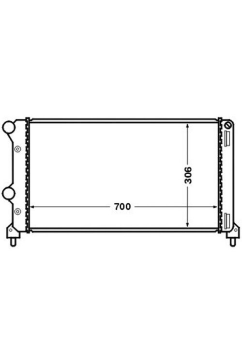 RADYATÖR DOBLO 1.9 JTD-1.3MTJ MEK AC KLİMASIZ 730x305.4x38 -46807378