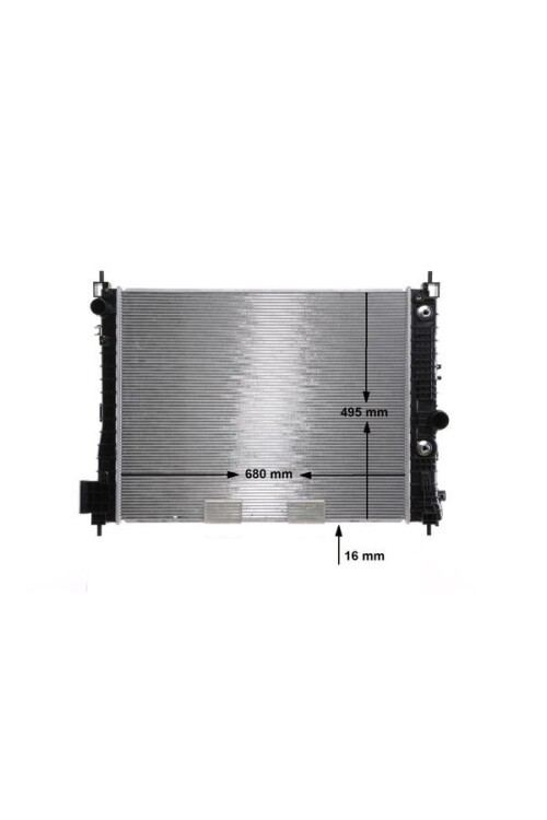 RADYATÖR OPEL MOKKA 1.4-1.6 12- MOKKA X 1.4-1.6 CDTI 12- 1300365-1300366-42418327-94552132