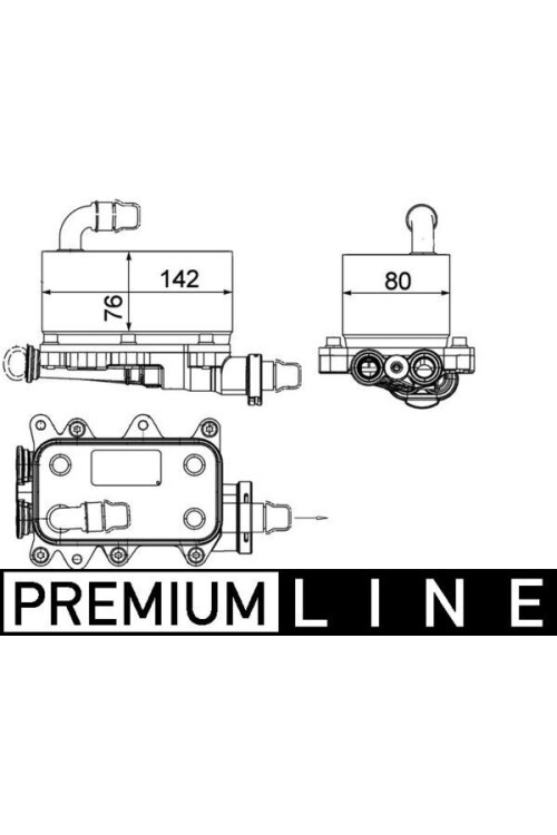 SANZIMAN YAG SOGUTUCUSU BMW N47 M47N M57N E60 E61 E63 E64 E65 E66 E83 R.R 3 L322 VOGUE 02>12 R.R 4 VOGUE L405 12>