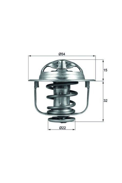 TERMOSTAT 89 C COMBO-CORSA-C-MERIVA-ASTRA 1.7 Y17DT