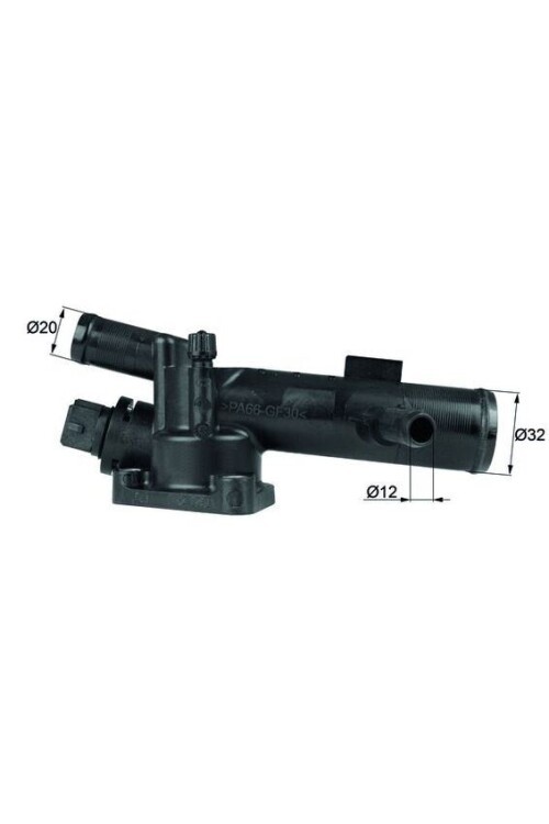 TERMOSTAT 89C KOMPLE / MÜŞÜRLÜ RENAULT CLIO-MEGANE-KANGOO-LOGAN 1.5dCi