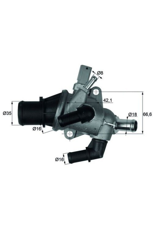 TERMOSTAT KOMPLE ALFA ROMEO 145 930 83C