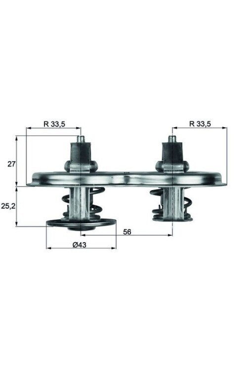 TERMOSTAT SCANIA-DAF 83C CONTALI