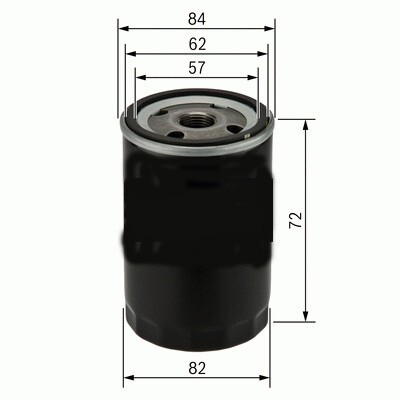 YAĞ FİLTRESİ ACCENT-ERA-ELANTRA-EXCEL-GETZ- 1.5-1.6-1.8-1.9D-2.0 TÜM MODELLER x