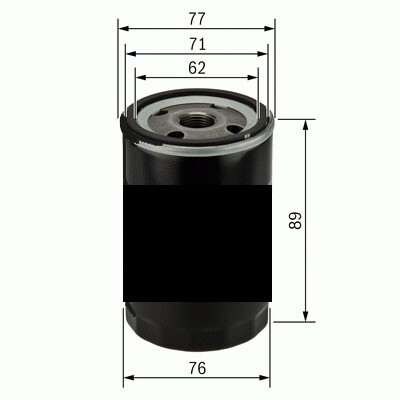 YAĞ FİLTRESİ HILUX EM. COROLLA 1.6 BENZİNLİ 