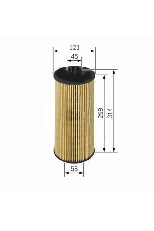 YAĞ FİLTRESİ MB ACTROS I. ACTROS II HU 12140 x-OE 651-LF 3829