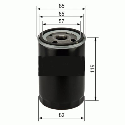 YAĞ FİLTRESİ TOYOTA HILUX - HIACE PİCK UP 88-94 W818/81 x