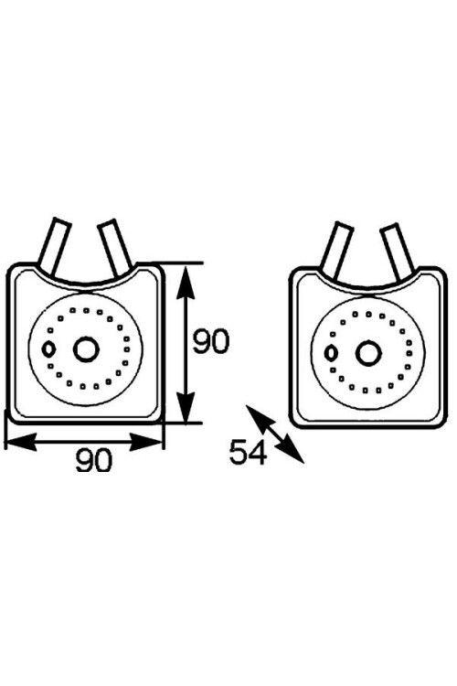 YAĞ SOĞUTUCUSU BORA-CADDY-GOLF4/5-JETTA-PASSAT-POLO-A3-LEON-CRAFTER-T5 1.4-1.9-2.5 T DI KALIN TİP