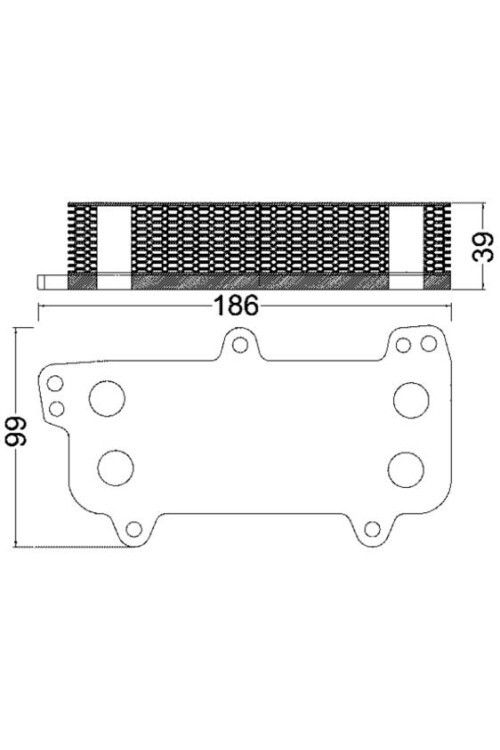 YAĞ SOĞUTUCUSU TRANSPORTER T5 - TOUAREG 2.5 TDI 2004-2010 130PS