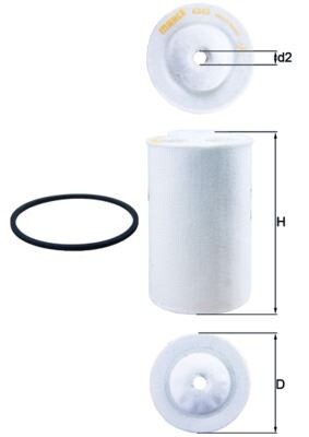 YAKIT FİLTRESİ Fuel filter element