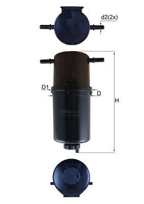YAKIT FİLTRESİ In-line fuel filter