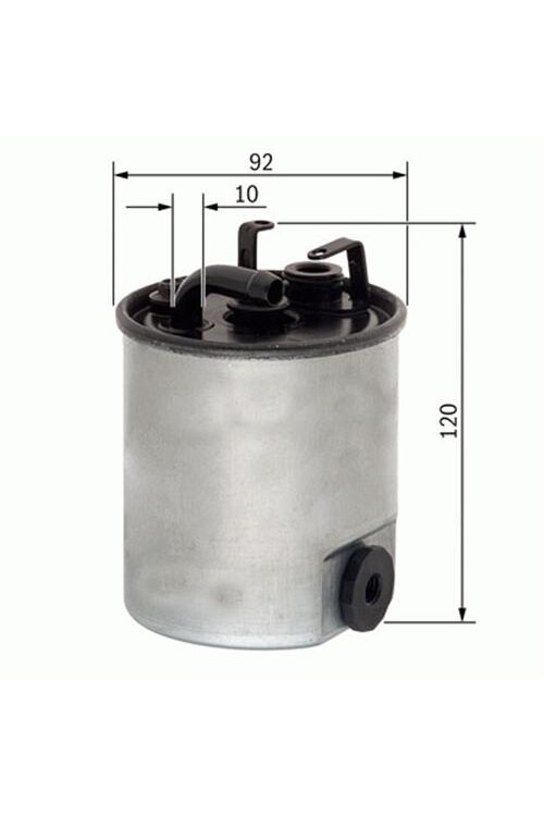 YAKIT FILTRESI MERCEDES OM611 OM668 W168 W414 W638 B901>B904